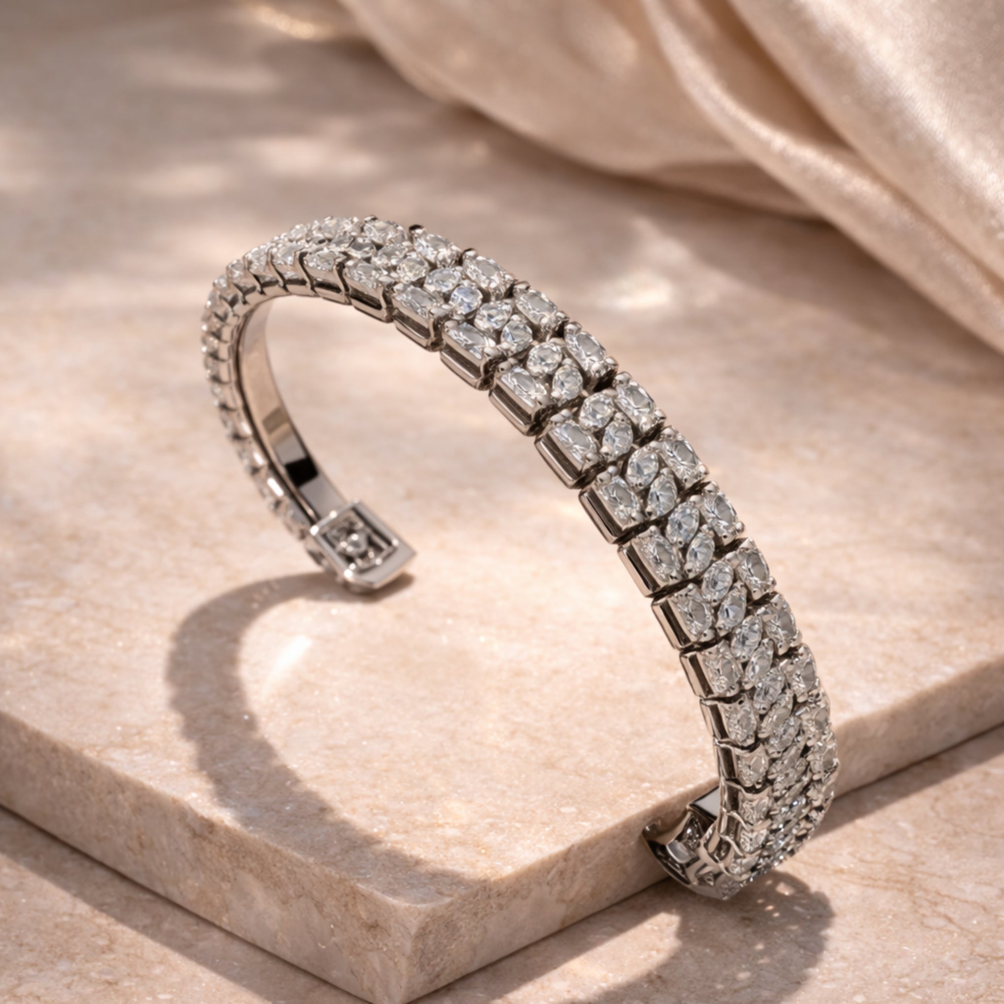 Premium Multi-Layer Crystal Bracelet